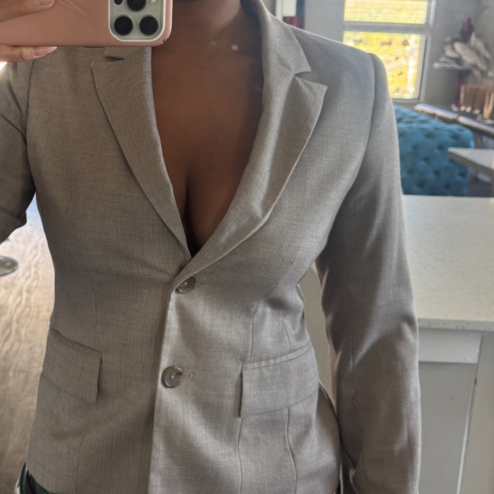 Stylish Gray Blazer